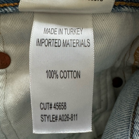 AGOLDE Parker Short Vintage Cut Off Short Womens Size 25 (26) - Picture 10 of 11